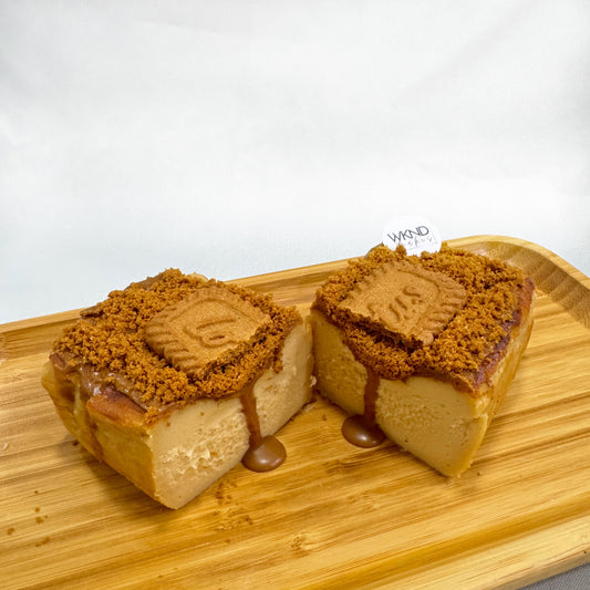 Biscoff Loaf Burnt Cheesecake