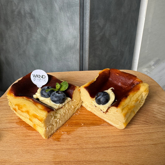 Earl Grey Loaf Burnt Cheesecake