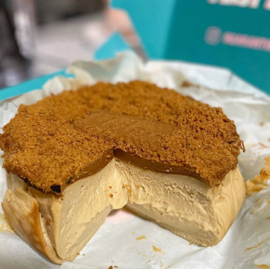 Biscoff Basque Burnt Cheesecake